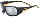 UVEX Sonnenbrille SPORTSTYLE 514 - Ki., black matt/mir.silver