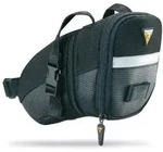 TOPEAK Satteltasche AERO WEDGE PACK STRAP small 0,66 Liter - Uni., schwarz