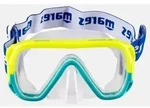 MARES Taucherbrille Mask KEEWEE Jr. - Ki., yellow aqua clear/scylacl