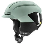 UVEX Ski-/Snowboardhelm LEVITATE MIPS - Uni., oxid green/black matt (54-58 cm)