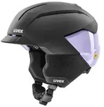 UVEX Ski-/Snowboardhelm LEVITATE MIPS - Uni., black/cool lavender matt (54-58 cm)