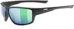 UVEX Sportbrille SPORTSTYLE 230 - Uni., black m./mir.green