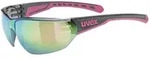 UVEX Sportbrille EQUATE - Uni., grey pink matt/mir.pink