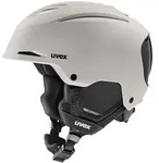 UVEX Ski-/Snowboardhelm RESOLUTION - Uni., warm grey-bl. mat (55-59 cm)
