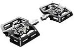 TATZE Klickpedal CONTACT DOWNHILL Stahlachse - Uni., schwarz