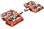 TATZE Klickpedal CONTACT DOWNHILL Stahlachse - Uni., orange