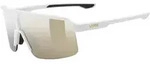 UVEX Sonnenbrille RAMP - Uni., white matt / mir.gold