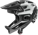 UVEX Radhelm REACT JR. FULLFACE - Ki., black-wh (52-56 cm)