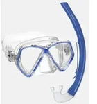 MARES Schnorchel-Set Combo ZEPHIR JR. - Ki., blue reflex cl/gurblcl