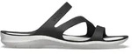 CROCS SWIFTWATER SANDAL W - Uni., black/white (W10 / 41-42 EU)