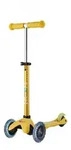 Scooter Mini MICRO DELUXE mit LED R&auml;dern yellow - MMD053