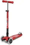 Scooter Maxi MICRO DELUXE foldable LED red - MMD098