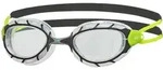 ZOGGS Schwimmbrille Predator - Uni., BKGNCLR Black/Green - Clear Lens (Regular)