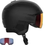 SALOMON Ski- und Snowboardhelm DRIVER PRIME SIGMA PLUS - Uni., black (L (59-62 cm))