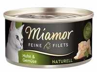 MIAMOR Feine Filets Naturell Chicken&Vegetables 80g