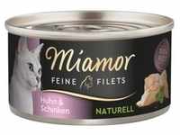 MIAMOR Feine Filets Naturell Chicken&Ham 80g