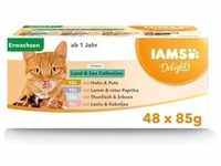 IAMS Delights Adult All Breeds Land&Sea In Gravy 48 X 85 g