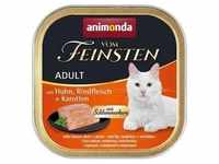 ANIMONDA Vom Feinsten Adult mit Huhn, Rindfleisch + Karotten 100g