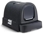CURVER Katzentoilette 38,5 x 40 x 51 cm grau Rattan CURVER Katzentoilette 38,5 x 40 x 51 cm grau Rattan