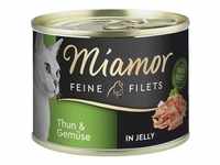 MIAMOR Feline Filets Thunfisch mit Gemüse in Gelee 185 g