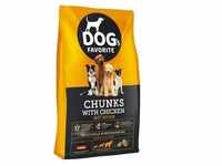 HAPPY DOG Dogs Favorit Chunks with Chicken 15 kg