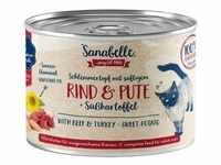 SANABELLE Beef & Turkey 380 g Nassfutter für ausgewachsene Katzen