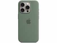 Apple Silikon Case mit MagSafe (iPhone 15 Pro) (38610192) Grün