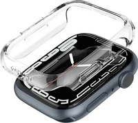 Spigen ACS04179, Spigen Thin Fit Apple Watch 7 45mm przezroczysty/crystal clear