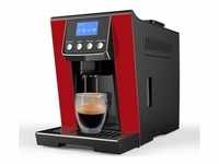 Acopino Latina red, Kaffeevollautomat, Rot, Schwarz