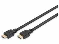 Digitus HDMI Ultra High Speed Anschlusskabel,Typ A St/St (2 m, HDMI), Video Kabel