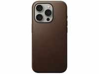 Nomad NM01614685, Nomad Modern Leather Case (iPhone 15 Pro) Braun