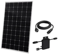 Technaxx 5021, Technaxx Balkonkraftwerk TX-212 (325 W, 20 kg) (5021) Schwarz
