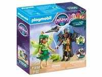 Playmobil 71350, Playmobil Forest Fairy & Bat Fairy mit Seelentieren (71350)...