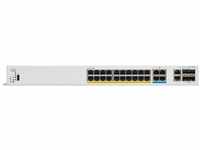 Cisco CBS350-24MGP-4X managed stack. L3 (28 Ports) (24433607) Grau/Schwarz
