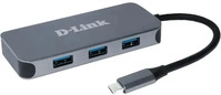 D-Link DUB-2335, D-Link DUB-2335, USB Type-C, HDMI, RJ-45, USB 3.2 Gen 1 (3.1 Gen 1)