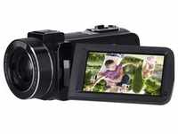 Rollei Movieline UHD10X (4 Mpx, 60p, 10 x), Videokamera, Schwarz