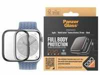 PanzerGlass Screen Protector Full Body Apple Watch 2023 41mm with D3O black,