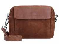 Cowboysbag, Handtasche, Carlyle Umhängetasche Leder 20 cm, Braun