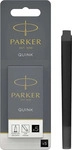 Parker Pen S0881570, Parker Pen Quink (Schwarz, 5 Stk.) (S0881570)