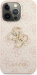 Guess 8596311161391, Guess PU 4G Metal Logo Case for iPhone 13 Pro Pink (Apple...