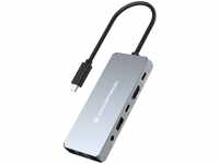 Conceptronic DONN22G, Conceptronic Dock USB-C->HDMI,2.5GbE,USBC/3.0,100WPD0.18m gr