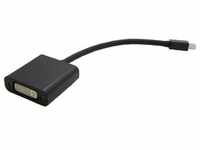 Value Adapterkabel Mini DP-DVI ST BU (DVI, 15000 cm), Data + Video Adapter, Schwarz