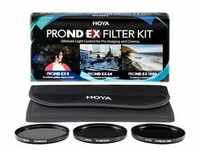 Hoya PRO ND EX Filter Kit 8/64/1000 (72 mm, ND- / Graufilter, 72 mm),...