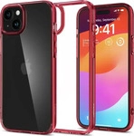 Spigen 1489652001, Spigen Ultra Hybrid, rotes Kristall - iPhone 15 Plus (Apple iPhone