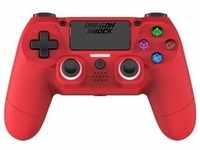 DragonShock Controller Mizar Wireless rot PS4 (PS4), Gaming Controller,