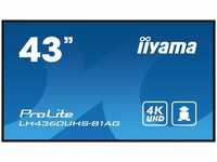 iiyama ProLite LH4360UHS-B1AG (3840 x 2160 Pixel, 42.50 ") (37546460) Schwarz