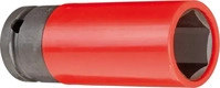 Gedore Red 3300587, Gedore Red red R63042116 Kraftschraubereinsatz 1/2" 21 mm mit