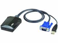 Aten CV211, Aten CV211 Laptop USB Konsolen Adapter Blau/Schwarz