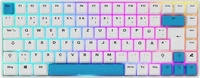 Sharkoon Skiller SGK50 S3 PBT (DE, Kabelgebunden) (4044951039197) Weiss