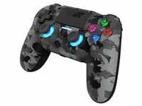 DragonShock Controller Mizar Wireless grau camo PS4 (Playstation, PS4), Gaming